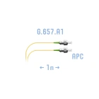 SNR SNR-PC-FC/APC-A-1m (0,9) Шнур монтажный оптический