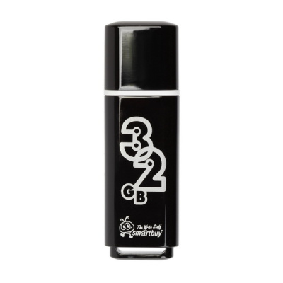 Smartbuy Glossy Series 32Gb Память USB Flash SB32GBGS-K