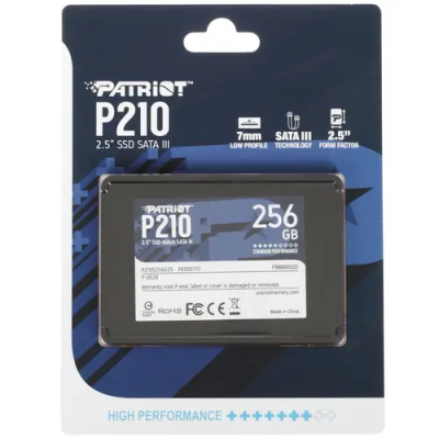 Patriot Memory P210 256 ГБ Накопитель SSD P210S256G25 3