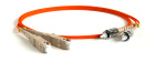Hyperline FC-D2-50-SC/PR-ST/PR-H-1M-LSZH-OR Патч-корд