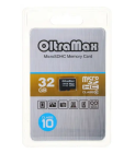 OltraMax Micro SD 32 GB Class 10 Карта памяти