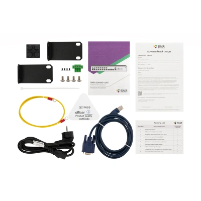 SNR SNR-S2995G-12FX Управляемый коммутатор 4