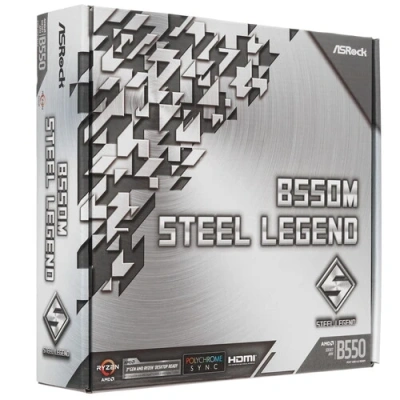 Asrock B550M STEEL LEGEND Материнская плата 5