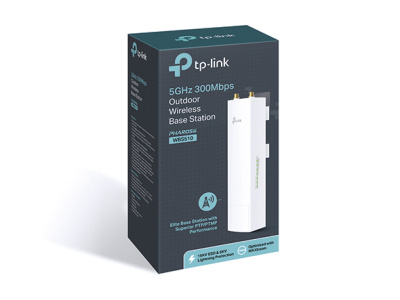 TP-Link WBS510 5 ГГц 300 Мбит/с Наружная базовая станция Wi-Fi 3