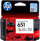 HP 651 C2P11AE Tri-colour Картридж