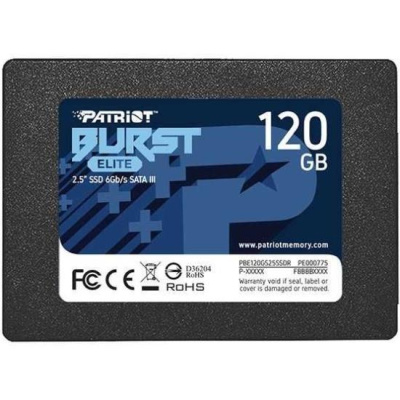 Patriot Burst Elite 120 ГБ SATA накопитель PBE120GS25SSDR