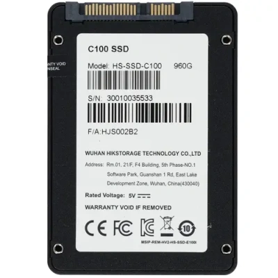 Hikvision C100 HS-SSD-C100/960G SATA накопитель 2