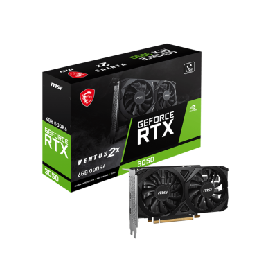 MSI GEFORCE RTX 3050 VENTUS 2X E 6G Видеокарта