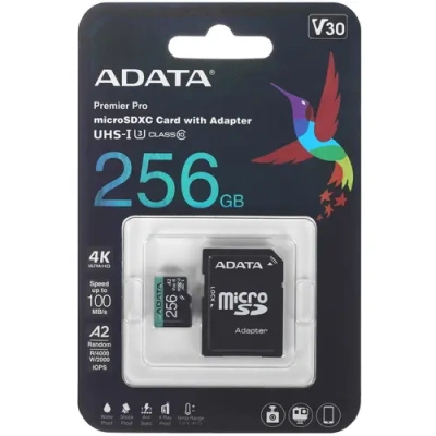 ADATA AUSDX256GUI3V30SA2-RA1 256GB Карта памяти 1
