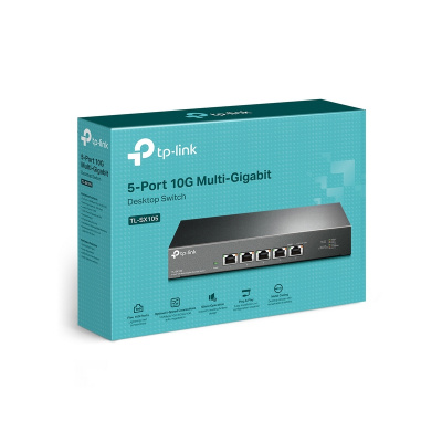 TP-Link TL-SX105 5-портовый настольный коммутатор 10 Гбит/с 4
