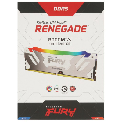 Kingston FURY Renegade White RGB KF580C38RWAK2-48 Модуль памяти 4
