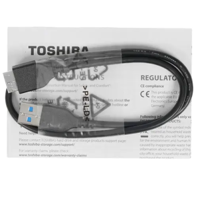 Toshiba Canvio Advance HDTCA10EW3AA 1Tb Внешний HDD 3