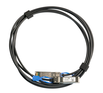 MikroTik SFP28 1m direct attach cable (XS+DA0001) Патчкорд SFP/SFP+/SFP28 длиной 1 м