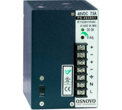 OSNOVO PS-48360/I Промышленный блок питания 1
