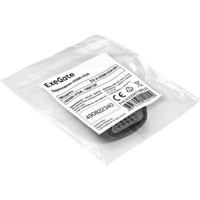 Exegate EX-A-HDMI-VGA-001 EX294718RUS Переходник 2