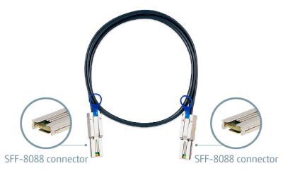 QNAP CAB-SAS05M-8088 Кабель 1