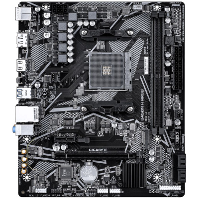 Gigabyte B450M H ARGB Материнская плата 1