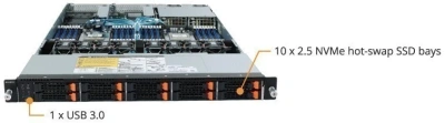 GIGABYTE R182-Z92 Серверная платформа 4