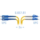 B-Optix BO-PC-LC/UPC-SC/UPC-DPX-A-2m Патчкорд оптический