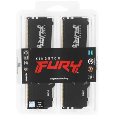 Kingston FURY Beast Black RGB KF556C40BBAK2-64 Модуль памяти 3