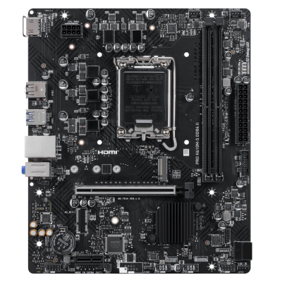 MSI PRO H610M-S DDR4 II Материнская плата 1