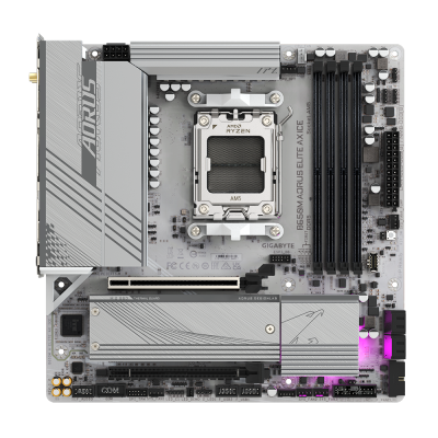 Gigabyte B650M A ELITE AX ICE Материнская плата