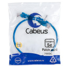 Cabeus PC-UTP-RJ45-Cat.5e-0.5m-BL Патч-корд U/UTP