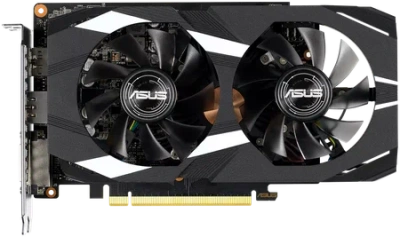 ASUS Dual GeForce GTX 1650 V2 OC Edition 4GB GDDR6 DUAL-GTX1650-4GD6-P-V2 Видеокарта