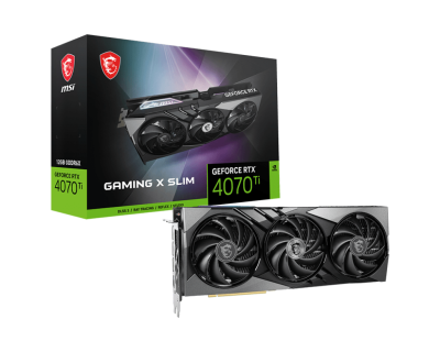 MSI GEFORCE RTX 4070 TI GAMING X SLIM 12G Видеокарта 6