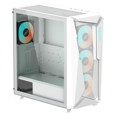 Gigabyte C301 Glass White MidTower GB-C301GW Корпус 1