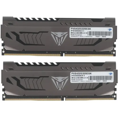 Patriot Viper Steel 32GB Модуль памяти PVS432G320C6K 1