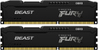 Kingston FURY Beast Black 8GB Память оперативная KF318C10BBK2/8