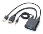 GoPower 00-00027496 Адаптер HDMI (M)/VGA (F)