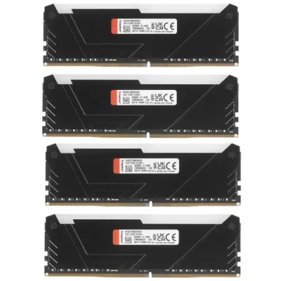 Kingston FURY Beast Black RGB KF432C16BB2AK4/32 Оперативная память 1