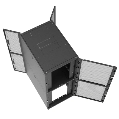 SNR Metal Box MQ428012CL-ES Напольный серверный шкаф 10