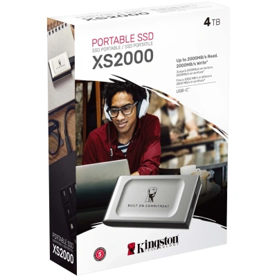 Kingston External XS2000 BOC 4000GB SXS2000/4000GA Твердотельный накопитель 2