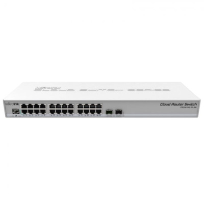 MikroTik CRS326-24G-2S+RM Коммутатор 1