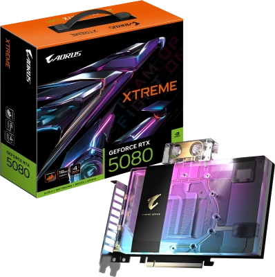 Gigabyte GV-N5080AORUSX WB-16GD Видеокарта 9