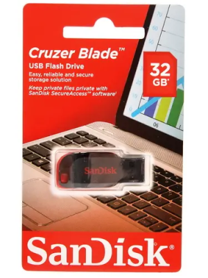 SanDisk Cruzer Blade 32GB Флэш-накопитель SDCZ50-032G-B35 2