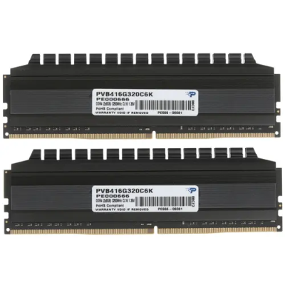 Patriot Viper 4 Blackout 16GB Модуль памяти PVB416G320C6K 1
