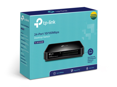 TP-Link TL-SF1024M Коммутатор неуправляемый 3