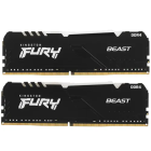 Kingston FURY Beast Black RGB 32GB Память оперативная KF436C18BBAK2/32