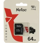Netac P500 ECO NT02P500ECO-064G-R Карта памяти