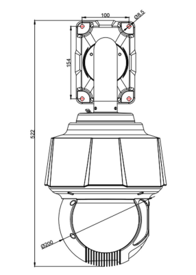 AltCam ISDV52IR IP камера 1