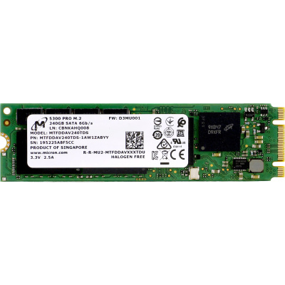 Micron 5300 PRO 240GB MTFDDAV240TDS-1AW1ZABYY Твердотельный накопитель