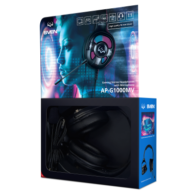 SVEN AP-U1100MV SV-020828 Игровые наушники с микрофоном 10