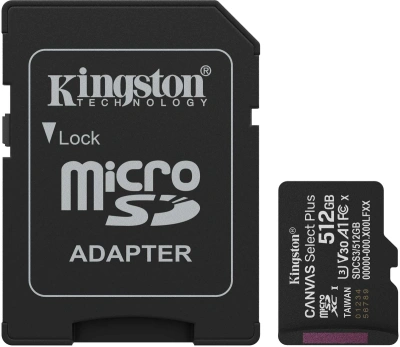 Kingston SDCS3/512GB Карта памяти 2