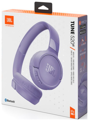 JBL T520BT (Purple) JBLT520BTPUR Наушники 2