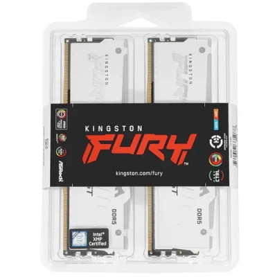Kingston FURY Beast White RGB KF560C40BWAK4-64 Память оперативная 3