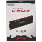 Kingston FURY Renegade RGB 16GB Память оперативная KF436C16RB1A/16  4